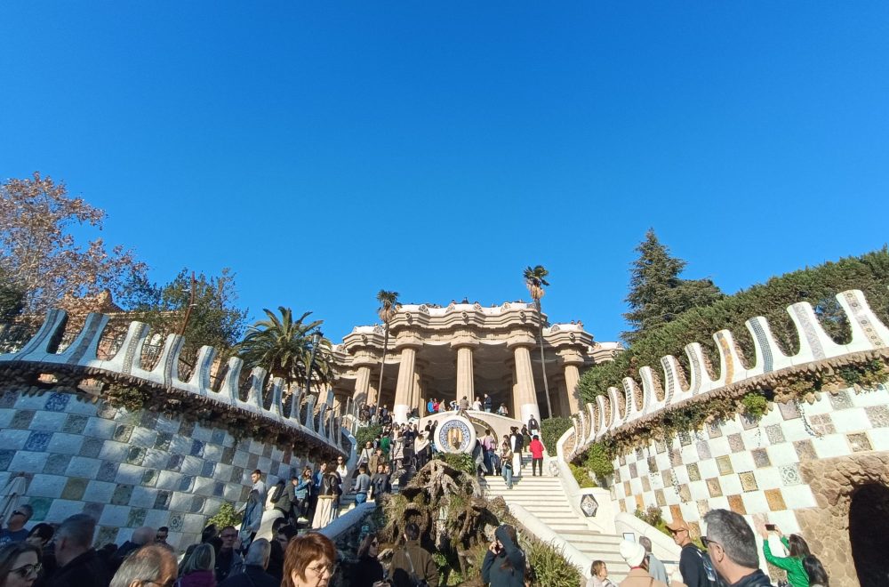 Dragon staircase in Park Guell