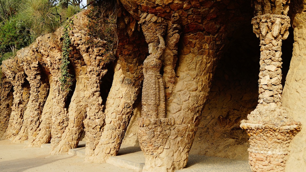 Washer Woman Statue Park Guell