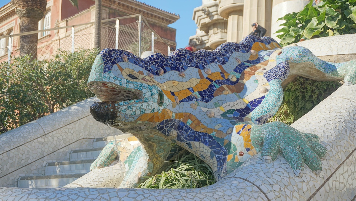 El Drac Park Guell in Barcelona