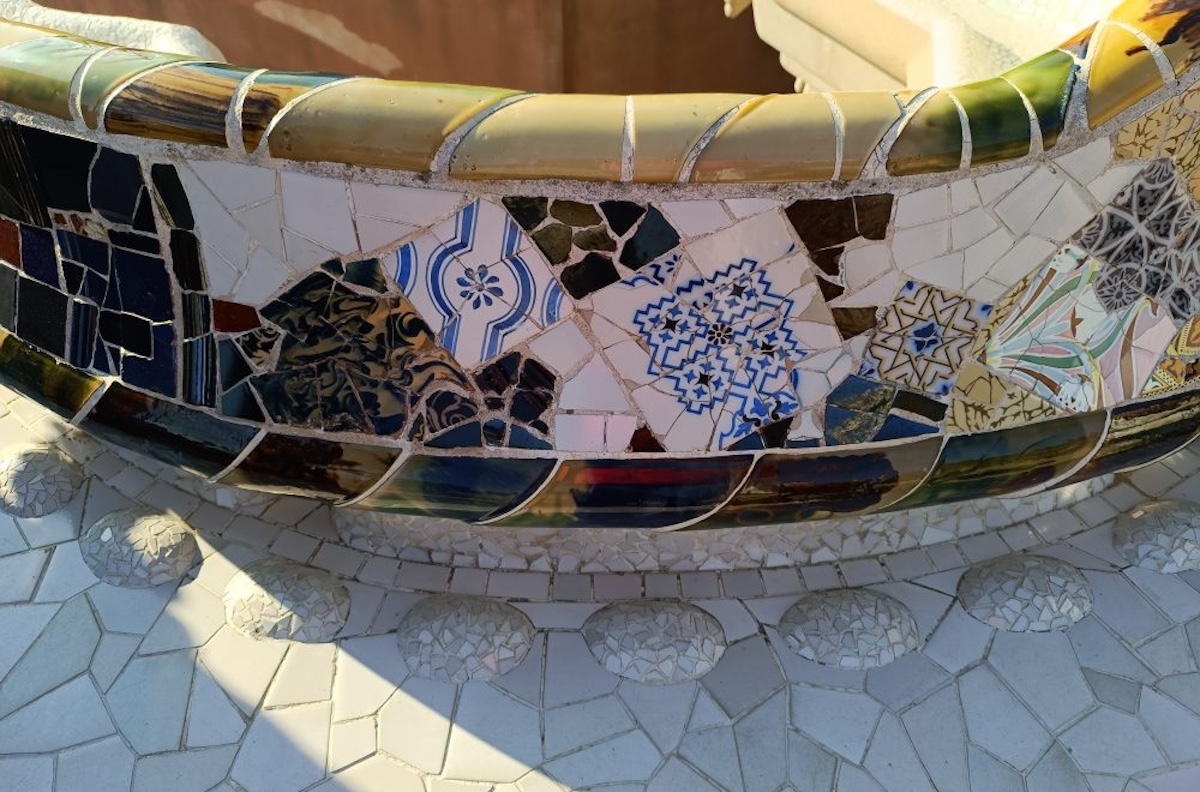 Park Guell Serpentine Bench Barcelona