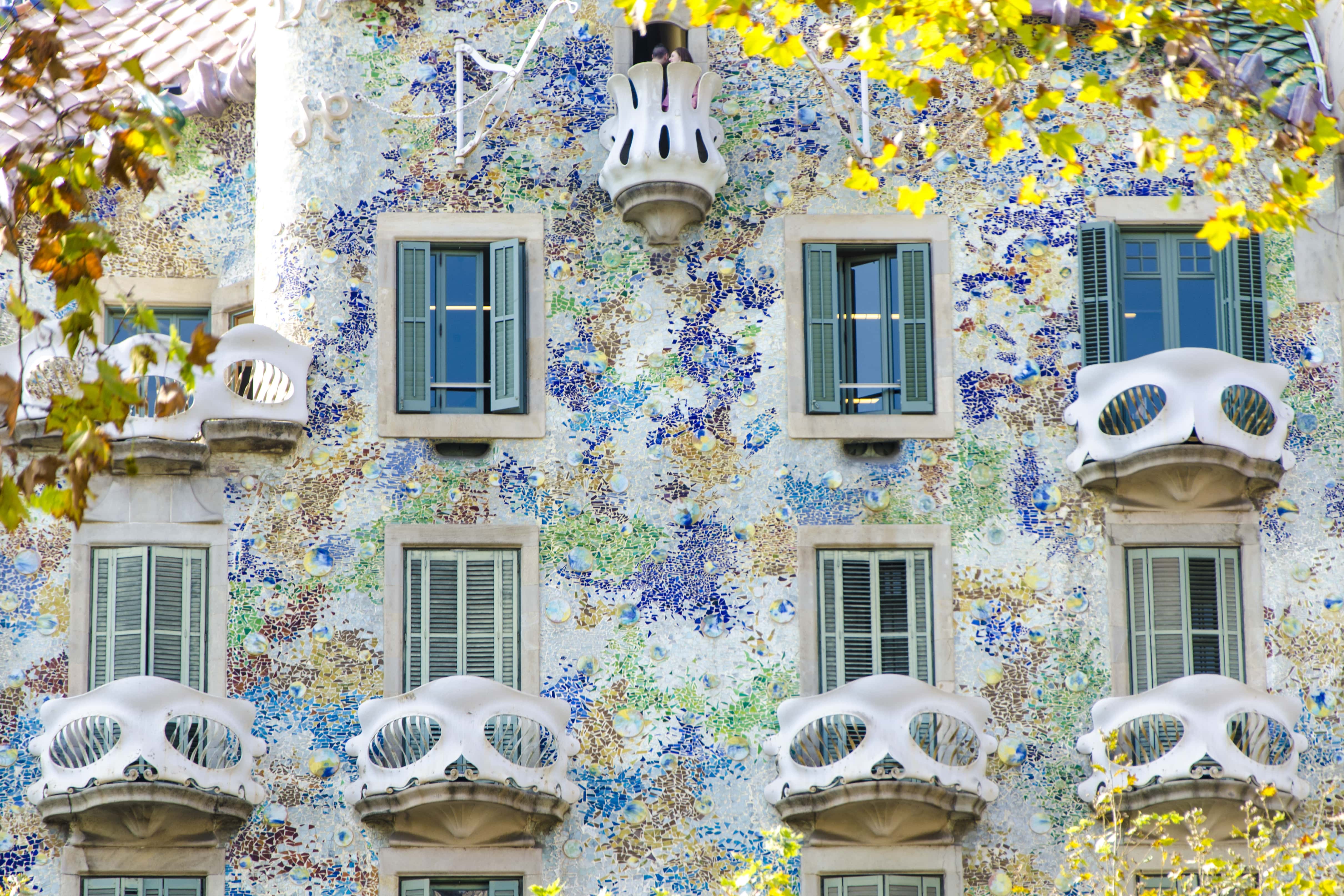 Casa Batlló by Antoni Gaudí on Barcelona architecture tour