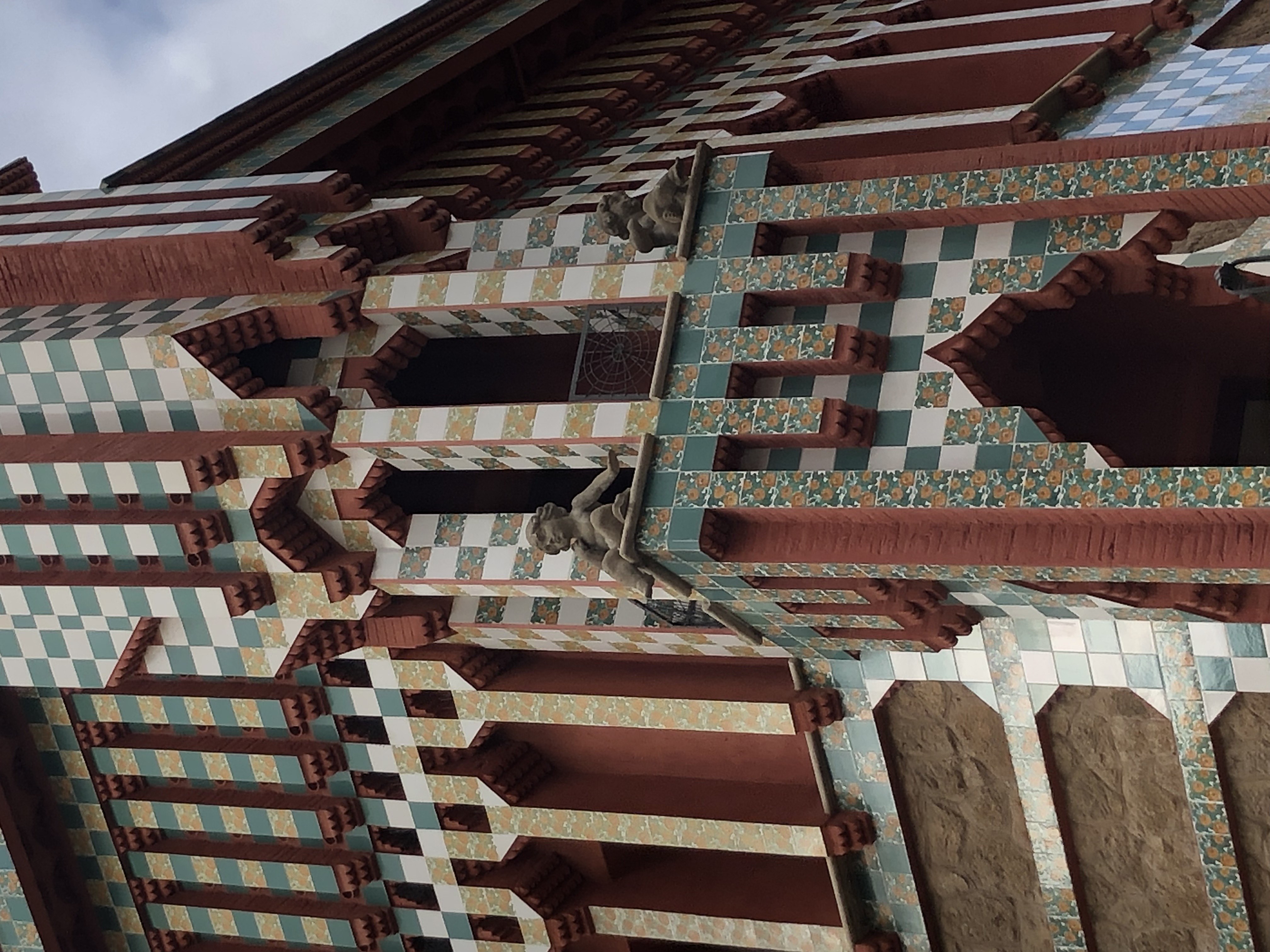 Close up of Casa Vicens