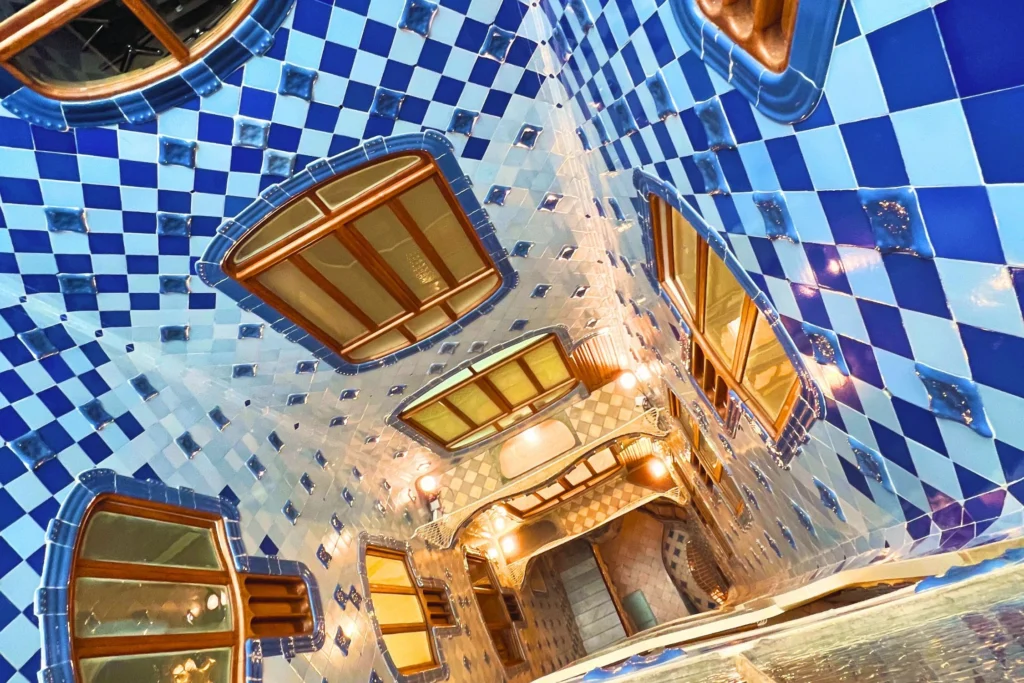 View of interior in Casa Batllo